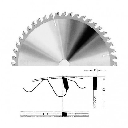 Güde Pilový kotouč HM 500x30x3,6 mm 40Z