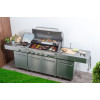 Plynový gril G21 Nevada BBQ kuchyně Premium Line, 8 hořáků + zdarma redukční ventil