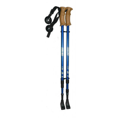 Trekové hole Sedco NORDIC WALKING ALU7075 65-140 cm - modrá