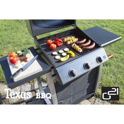 Plynový gril G21 Texas BBQ 3 hořáky + zdarma redukční ventil