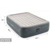 Nafukovací postel INTEX 64126 QUEEN ESSENTIAL REST 152x203x46 cm