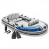 Člun nafukovací EXCURSION 4 Set INTEX  Je nafukovací člun pro rekreaci a rybáření,který je určený pro čtyři dospělé osoby. Člun je vyroben z robustního PVC bez použití ftalátů o síle stěn 0,75 mm. Výborné vlastnosti a ...