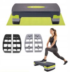 Stepper aerobic můstek 3-stupně 68x28 cm SPRINGOS FA0203 + kroková podložka zdarma