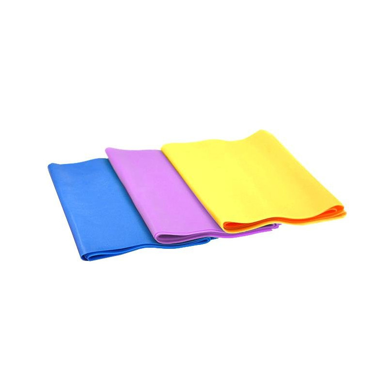 LivePro Odporová posilovací / aerobic gumy SEDCO SET 3KS - 120x15 cm