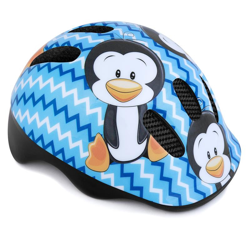 Spokey PENGUIN Dětská cyklistická přilba, 44-48 cm