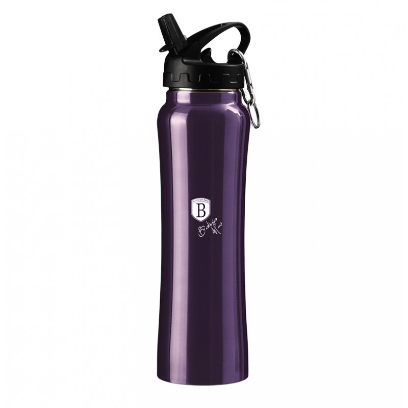 BERLINGERHAUS Lahev sportovní nerez 18/10 Purple Metallic Line 0,5 l BH-7499