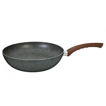 BLAUMANN Pánev WOK s mramorovým povrchem 28 cm Natural Line BL-3384