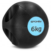 Spokey GRIPI Medicinbal s úchyty, 6 kg