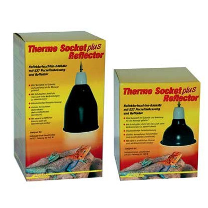 Lucky Reptile Thermo Socket plus Reflector Velký, V.23 x ø14 cm