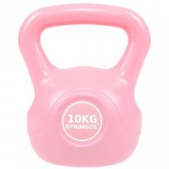 Kettlebell 10 kg ABS SPRINGOS růžový 