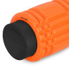 Spokey MIX ROLL Masážní fitness válec 2v1, 45 cm, oranžový