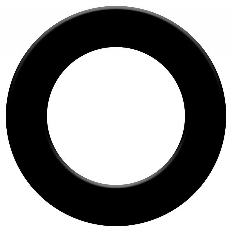 XQ MAX Ochranný kruh XQMax Dartboard Surround BLACK - černá