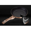 BERLINGERHAUS Wok s mramorovým povrchem 30 cm Rosegold Metallic Line BH-6171