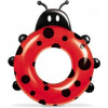 Nafukovací kruh MONDO s potiskem Lady Bug 50 cm - červená