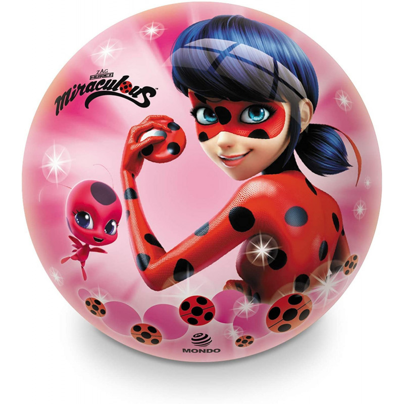 Mič dětský MONDO BIOBALL Miraculous Lady Bug 230 cm - růžová