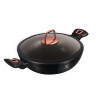 BERLINGERHAUS Pánev WOK s poklicí 30 cm Black Rose Collection BH-7112