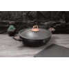 BERLINGERHAUS Pánev WOK s poklicí 30 cm Black Rose Collection BH-7112