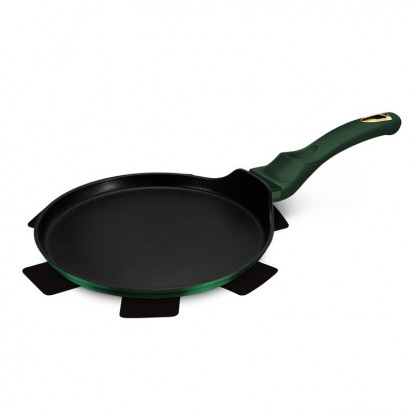 BERLINGERHAUS Pánev na palačinky s titanovým povrchem 28 cm Emerald Collection BH-7134