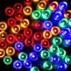 LED světelný řetěz - 5m, 50LED, 8 funkcí, 3xAA, IP44, multicolor