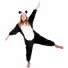 Pyžamo Kigurumi Panda černo-bílé, vel. 125-140 cm SPRINGOS