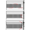 Stínící plotová páska 4,75cm x 35m, antracitová SPRINGOS FN0003