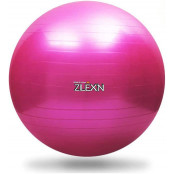 Gymnastický míč ZLEXN Yoga Ball 65 cm - růžová