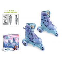 Dětské kolečkové brusle MONDO FROZEN TRI IN LINE SKATES 29-32