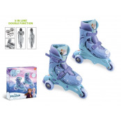 Dětské kolečkové brusle MONDO FROZEN TRI IN LINE SKATES 29-32