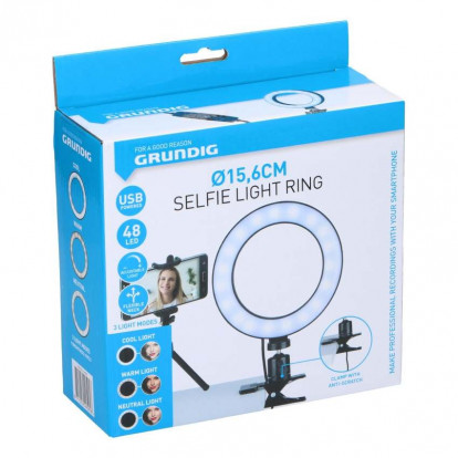 GRUNDIG Kruhové světlo RING LIGHT 48 LED ED-249595