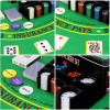 Poker set Texas Hold’em 200 žetonů SPRINGOS KG0021