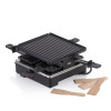 KELA Raclette/Grill Geneva litý hliník černý 4 osoby 21,5x21,5x12,0cm KL-10048