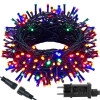 LED světelný řetěz - 17,5m, 300LED, 8 funkcí, IP44, multicolor