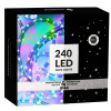 LED světelná hadice - 10m, 240LED, 8 funkcí, paměť, IP44, multicolor