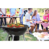 BBQ COLLECTION Gril na dřevěné uhlí kulatý 45 cm ED-241456