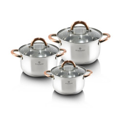 BLAUMAN Sada nádobí nerez 6 ks Gourmet line Copper BL-3247