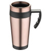 Termohrnek s ouškem 400 ml rosegold