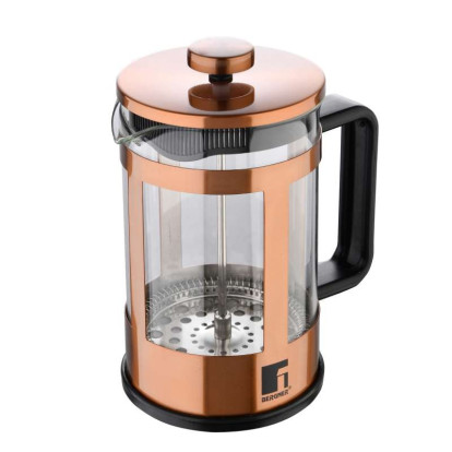 BERGNER Konvice na čaj a kávu French Press 800 ml Copper BG-38326-CP