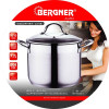 BERGNER Hrnec nerez s poklicí 24 cm Gourmet BG-6504