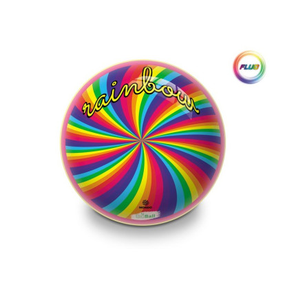 Míč dětský MONDO BioBall RAINBOW FLUO 230 mm