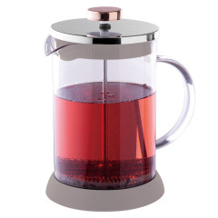 BERLINGERHAUS Konvice na čaj a kávu French press 800 ml Taupe Collection BH-8589