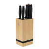 BERLINGERHAUS Sada nožů se stojanem BAMBOO 6 ks Black Rose Collection BH-2970