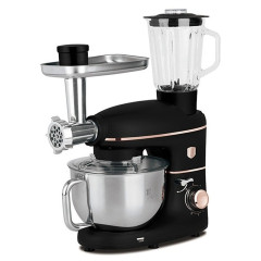 BERLINGERHAUS Kuchyňský robot s mlýnkem a mixérem 1500 W Black Rose Collection BH-9534