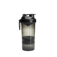 Vícedílný šejkr SmartShake Original2Go 600 ml - černá