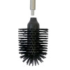 KELA WC štětka La Brosse nerezová rukojeť TPR černá KL-24309