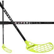 Florbalová hůl Unihoc Basic Superstar 30 - 100 cm - černá/žlutá