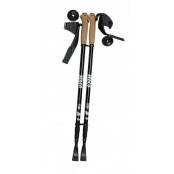 Trekové hole Sedco NORDIC WALKING ALU7075 vel. 65-140 cm - černá